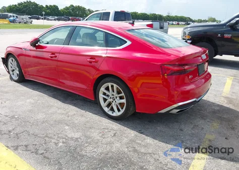 2024 Audi A5 Sportback Premium Plus 45 Tfsi Quattro S Tronic from USA, damaged, VIN WAUFACF54RA024480
